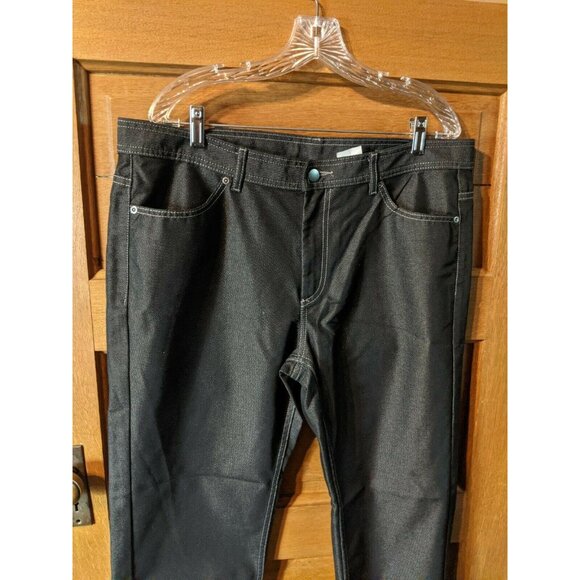 McDonalds Brand MC211 Mens 36R 38x33" (31") Work Pants Jeans Black - Picture 2 of 7